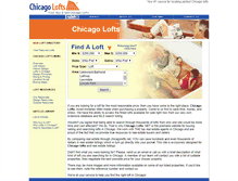 Tablet Screenshot of chicagolofts.net